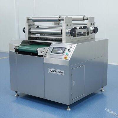 Máquina de laminado de película de 25KW con rango de temperatura de 0 a 300C de acero inoxidable