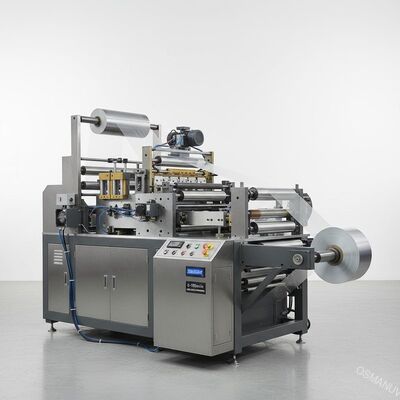 Máquina de laminado de películas de 380V/50HZ con 0-100m/min de retroenrollamiento de alta velocidad