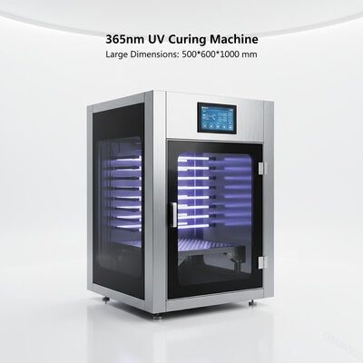 Máquina de curado UV de 365nm para grandes dimensiones 500mm*600mm*1000mm