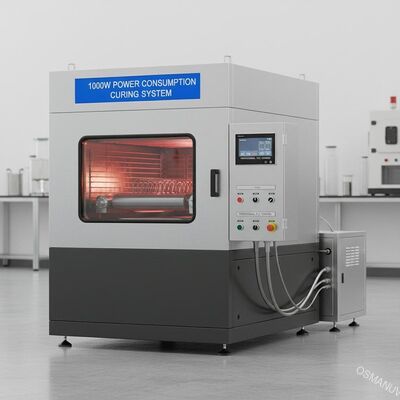 Sistema de curado de consumo de energía de 1000W con control profesional PLC