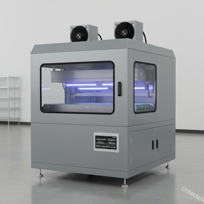 Máquina de curado UV con 500mm*600mm*1000mm Dimensiones y consumo