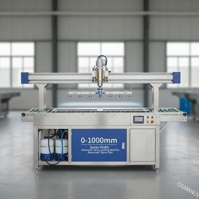 0-1000 mm ancho de rociado máquina de recubrimiento automático por rociado para recubrimiento por rociado y pistola de rociado automática