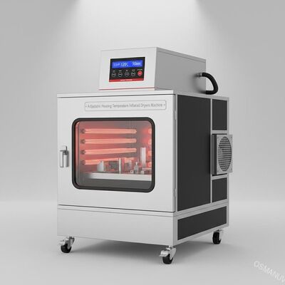 Máquina de secado de infrarrojos con temperatura de calentamiento ajustable para secado personalizado