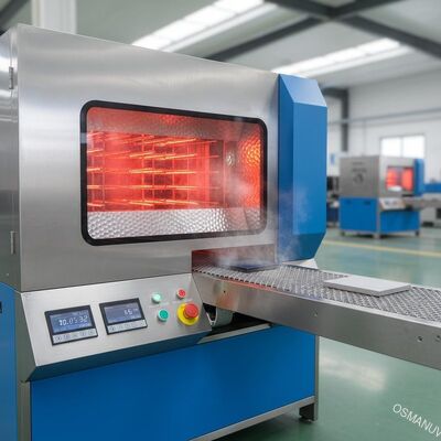 Máquina de secado industrial de infrarrojos Secado más rápido Consumo de energía más bajo