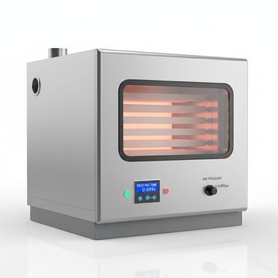 Máquina de secado de infrarrojos personalizable Tiempo de calentamiento 0-999s Presión del aire 0-0.8Mpa