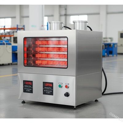 Máquina de secado de infrarrojos industriales con tiempo de calentamiento 0-999s y temperatura del aire 0-200C