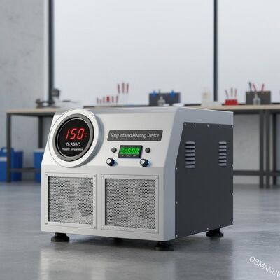 Dispositivo de calefacción de infrarrojos de 50 kg a una temperatura de calentamiento de 0 a 200 oC