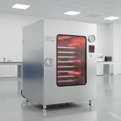 Máquina de secado por infrarrojos de 600*600*750mm con presión de aire de 0 a 0,8Mpa para secado versátil