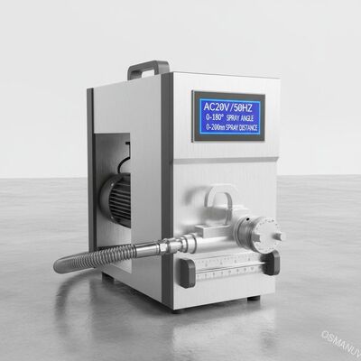 Máquina de recubrimiento por rociado AC220V/50HZ con ángulo de rociado de 0 a 180° y distancia de rociado de 0 a 200 mm