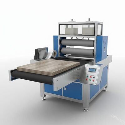 Máquina de recubrimiento de doble rodillo para diversos materiales de PC o azulejos de suelo de plástico de PVC o metal
