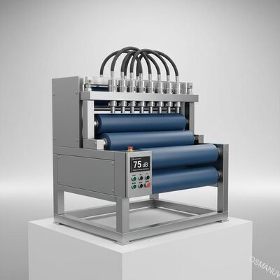 Equipo de recubrimiento de rodillos de 75 dB para equipos industriales de recubrimiento por pulverización