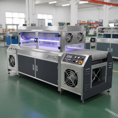 0-15m/min Velocidad Sistema de curado UV con enfriamiento por aire Mejora tu proceso de producción