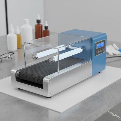 Velocidad 0-15 m/min Máquina de curado UV para adhesivos y adhesivos 480 mm Ancho de exposición efectivo