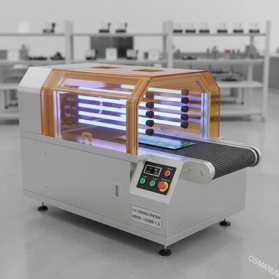 Máquina de curado UV de longitud efectiva de 300 mm para placa de delgadez de 1,5 mm