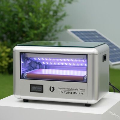 Máquina de curado UV de alimentación AC220V/50HZ con diseño respetuoso con el medio ambiente