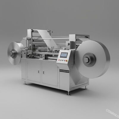 Máquina de laminado de película con capacidad de voltaje de 380V/50HZ y gran diámetro de rebobinado