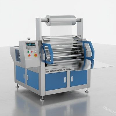 Velocidad de laminación 0-30 m/min Máquina de laminación por película para acero inoxidable