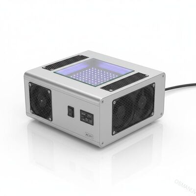 Máquina de curado UV LED de refrigeración por aire para área de curado de 200 mm*200 mm con fuente de alimentación AC220V