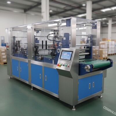 Máquina de laminación de películas de 100 m/min con sistema de control PLC