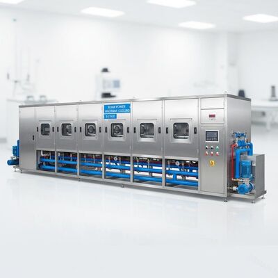 85kW de potencia de refrigeración por agua máquina de secado por microondas de 9 etapas