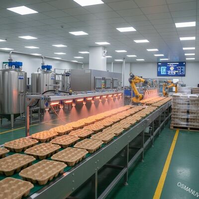 Línea de producción de revestimiento de barrera a base de agua Moldeado de pasta de revestimiento