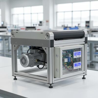 Máquina de cinta transportadora con servomotor controlado por PLC Capacidad 50 kg/h