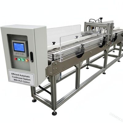 Sistema de transporte continuo automático eficiente con control PLC