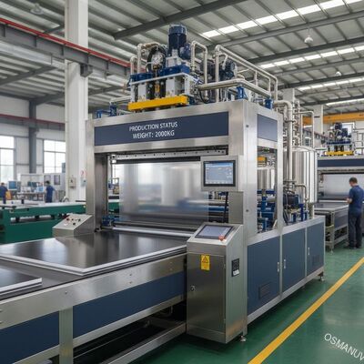 2000 kg peso total de la máquina Máquina de recubrimiento de cortinas para la producción a gran escala