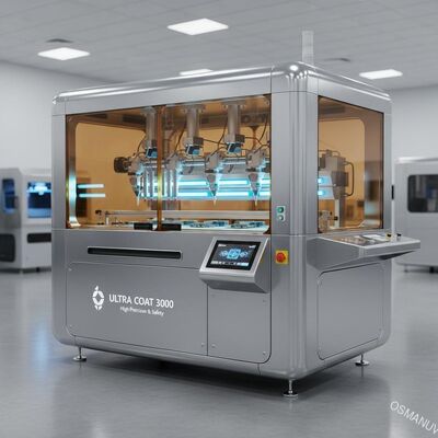Máquina de recubrimiento ultravioleta de alta precisión y alta seguridad para aplicaciones de recubrimiento