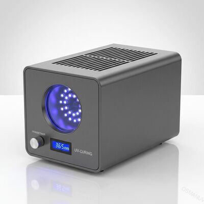 Máquina de curado UV LED de 10 kg con enfriamiento por aire y longitud de onda de 365 nm