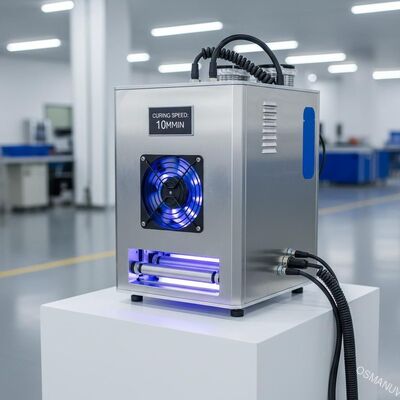 Método de enfriamiento Refrigeración por aire Máquina de curado LED ultravioleta con velocidad de curado de 1 a 10 m/min