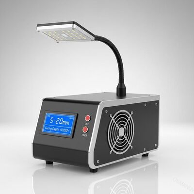 Profundidad de curado de 5-20 mm Máquina de curado de LED UV Refrigeración por aire Fuente de alimentación AC220V