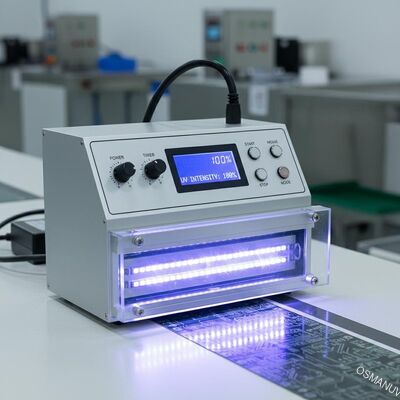 Sistema de curado UV LED de alta velocidad con control manual para industriales