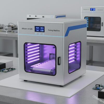 Máquina de curado UV LED eficiente con luz 300mm*300mm*400mm Capacidad