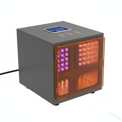 Máquina compacta de curado con LED UV de 365nm longitud de onda 300mm*300mm*400mm Tamaño