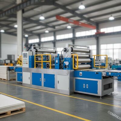 Máquina rotativa de transferencia de calor de 3500 mm × 1720 mm × 1850 mm para tableros de silicato de calcio 1
