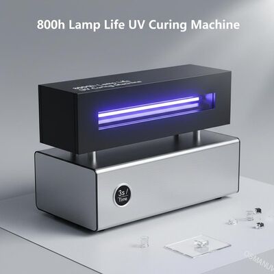 8000h duración de la lámpara Máquina de curado UV con fuente de alimentación de acero inoxidable 1s / tiempo