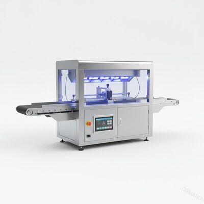 Máquina de curado UV de control PLC 0,2-50 mm espesor de curado 500 mm * 600 mm * 1000 mm dimensiones