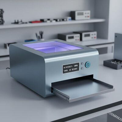 Máquina de curado UV de placa de alto rendimiento con lámpara UV de 365nm para el área de curado 300mm * 400mm