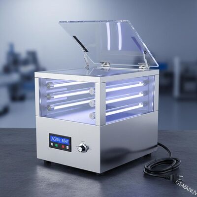 AC220V 50HZ fuente de alimentación máquina de curado UV para productos de acero inoxidable