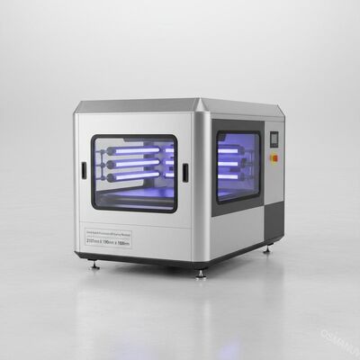 Máquina de curado UV de producción en pequeños lotes con diseño compacto 2107 mm x 1390 mm x 1900 mm
