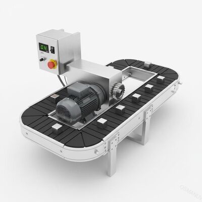 Máquina de cinta transportadora de 220 V de operación automática para rendimiento con 1