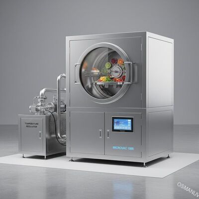 Equipo innovador de secado al vacío de microondas con un amplio rango de temperaturas