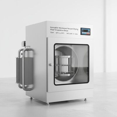 Equipo innovador de secado al vacío de microondas con un amplio rango de temperaturas