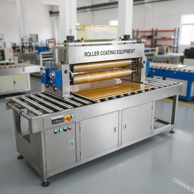 Equipo de recubrimiento de rodillos de 0-20 m/min para recubrimiento de resina con material de recubrimiento de alta velocidad