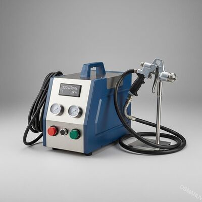 Fuente de alimentación 220V/50Hz Equipo de recubrimiento industrial por rociado con consumo de energía de 2 kW