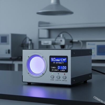 Fuente de intensidad UV de 90mw/cm2 con precisión de control del temporizador ±1min para el sector industrial