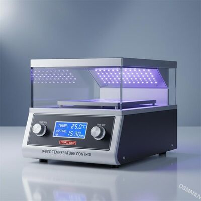 Máquina de irradiación UV de 365nm con rango de control de temperatura de 0 a 99C