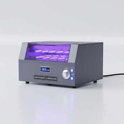 Máquina de irradiación UV de longitud de onda 365nm con alta intensidad y tamaño de 120*80*50cm