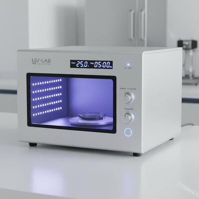 Máquina de irradiación UV de 365nm con control manual/automático de temperatura y temporizador